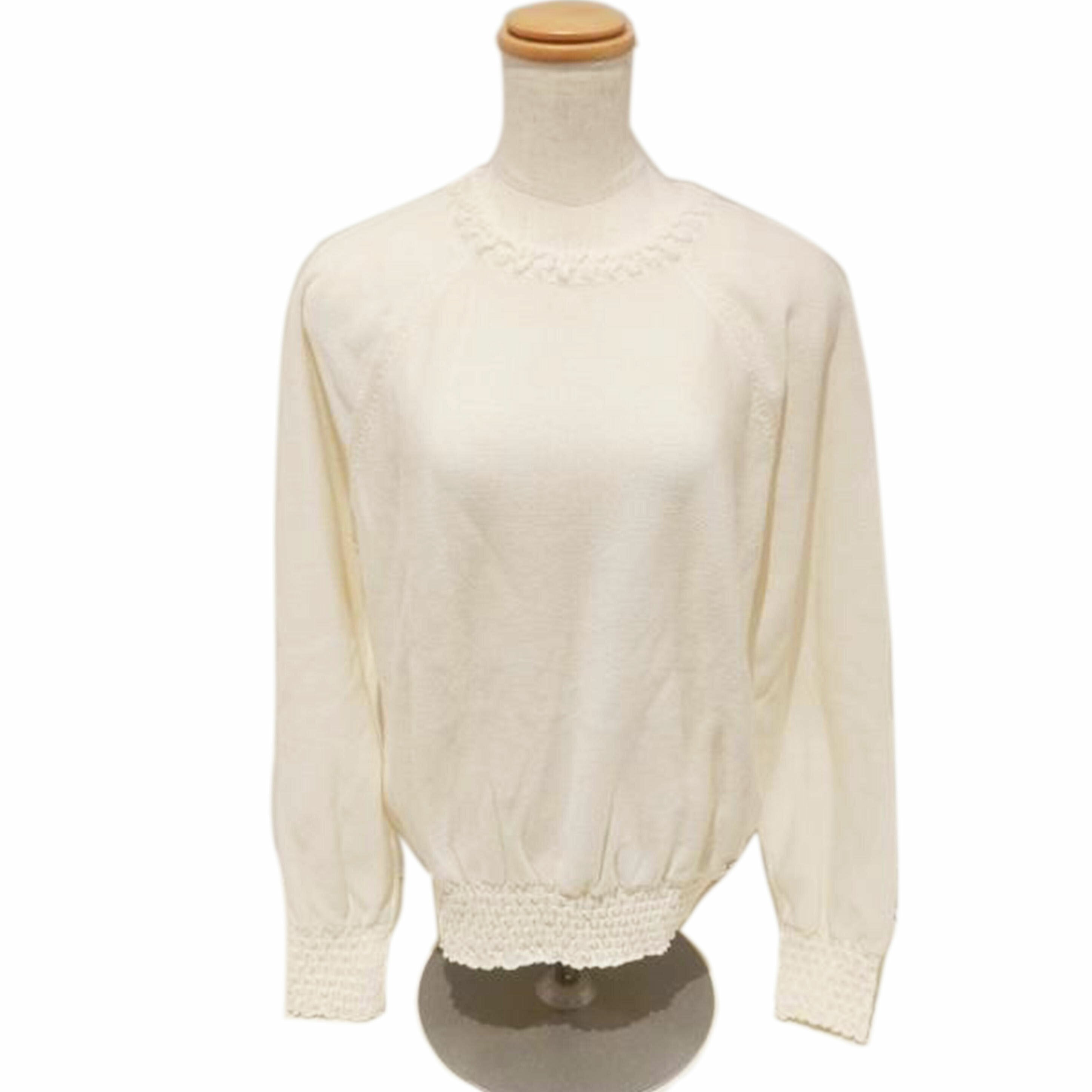 CHANEL シャネル/ニット/セーター/レースブローチ/P61472K46806//ABランク/02