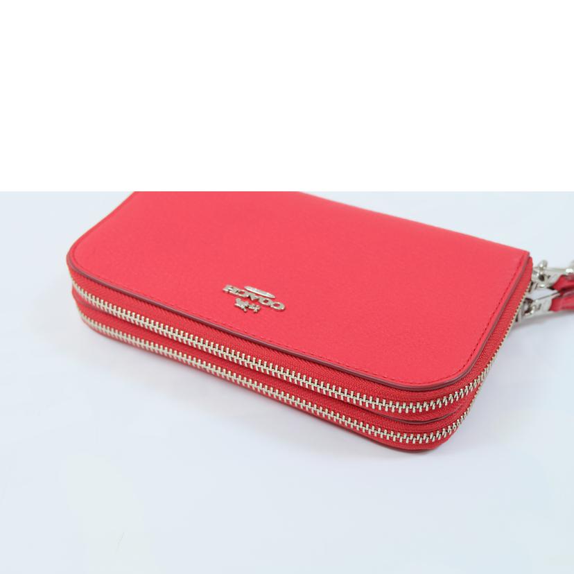 COACH コーチ/ペブルドアコーディオンダブルジップアラウンド/F53891//B1781/SAランク/71