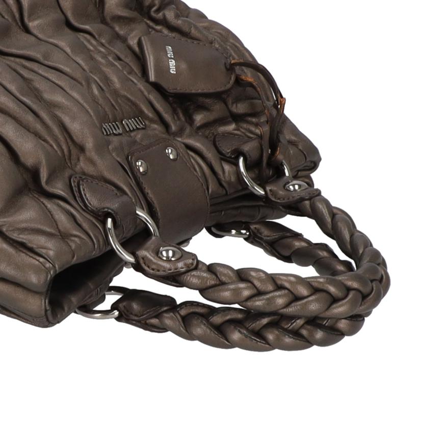 miumiu ミュウミュウ/マテラッセハンドバッグ//194/ABランク/75