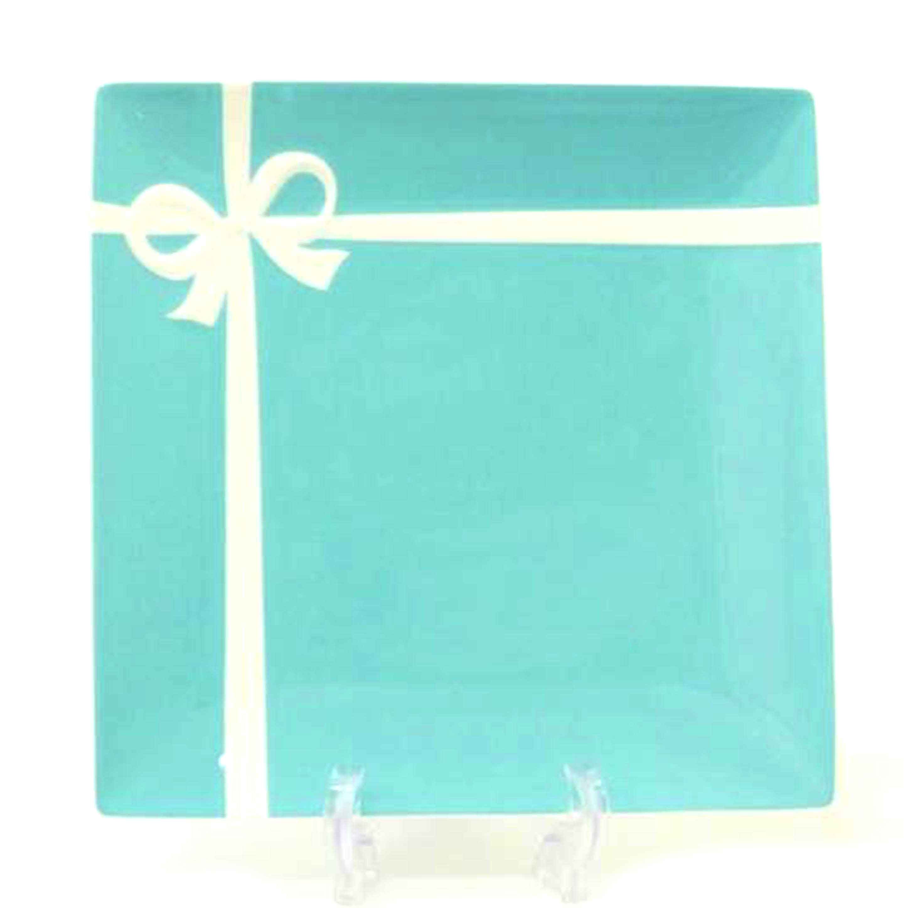 TIFFANY&Co. ティファニー/スクエアプレート//ブルーボックス/Aランク/88