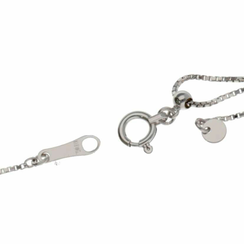 /K18WGダイヤネックレス 0.14//Aランク/75