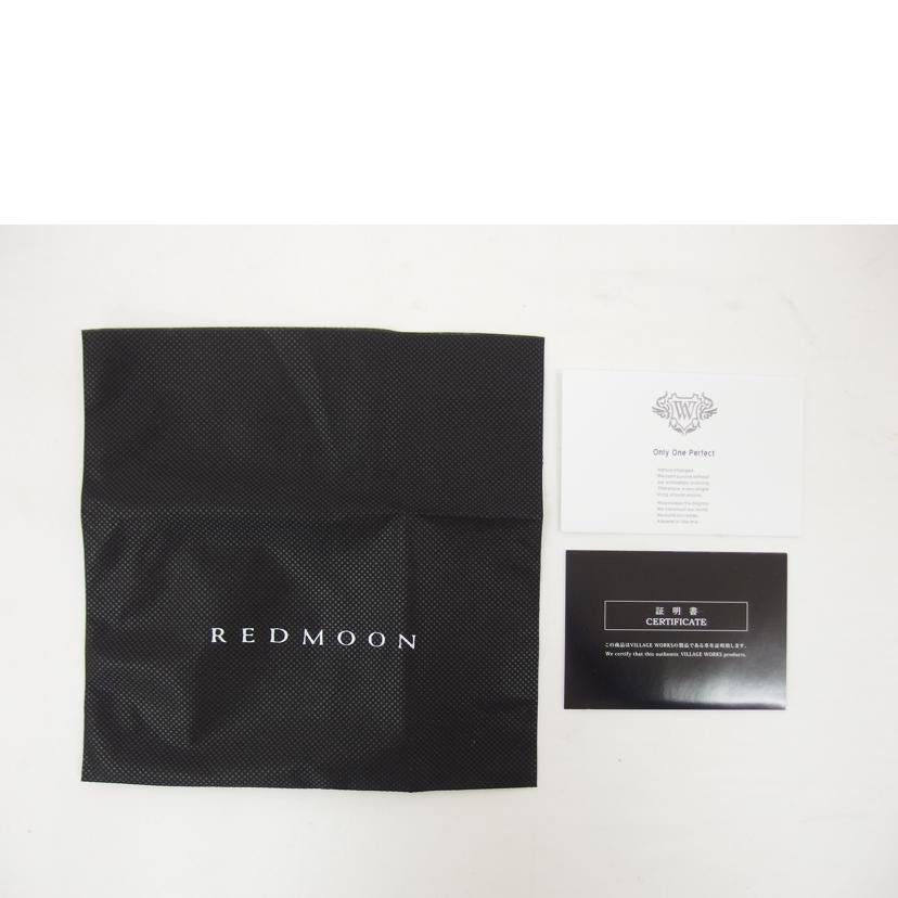 RED MOON レッドムーン/サドルレザー/ラウンドジップ/コインケース/ブラック//SAランク/04