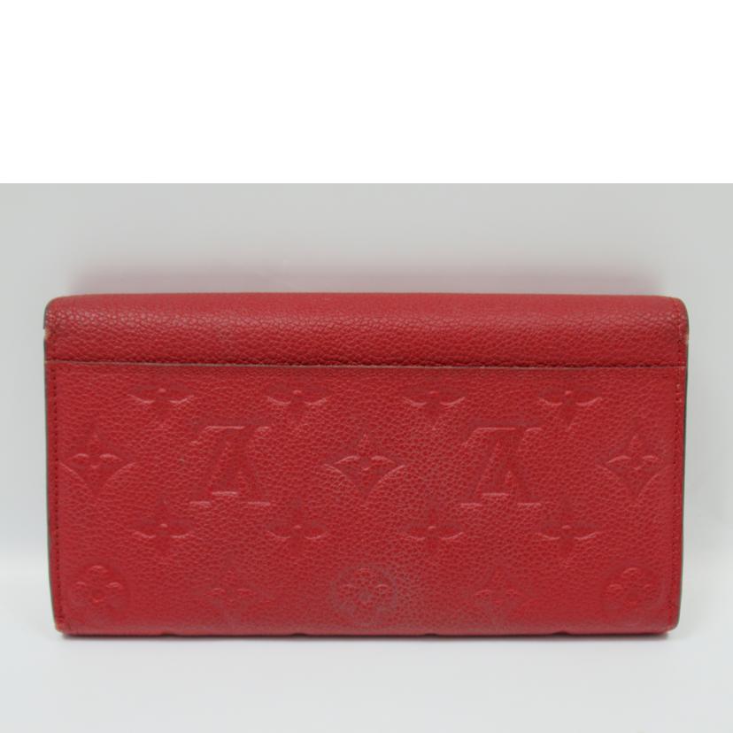 LV/ポルトフォイユ・サラ/モノグラム・アンプラント/スリーズ/M61181//SP2***/Bランク/63