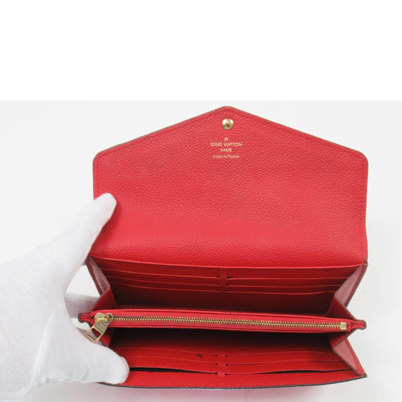 LV/ポルトフォイユ・サラ/モノグラム・アンプラント/スリーズ/M61181//SP2***/Bランク/63