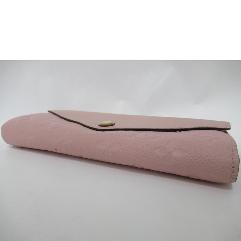 LV/ポルトフォイユ・サラ/モノグラム・アンプラント/ローズバレリーヌ/M61291//CA2***/ABランク/63