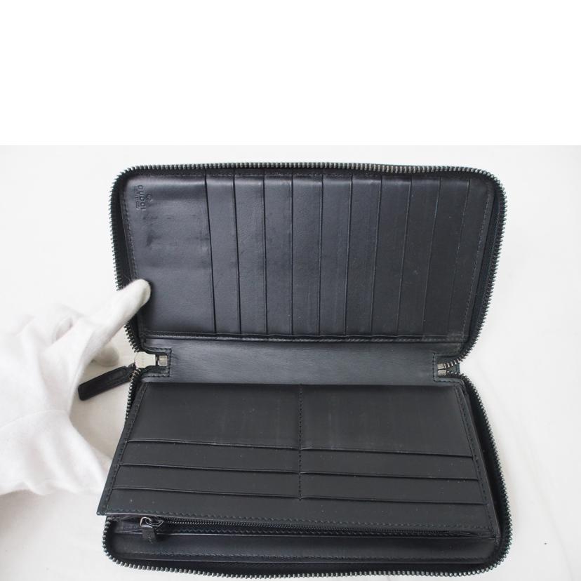 GUCCI グッチ/グッチシマ/ラウンドファスナー長財布/447906//534563/Bランク/78