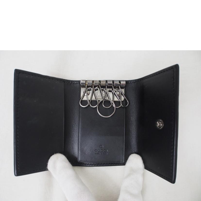 GUCCI グッチ/グッチシマ/6連レザーキーケース/138093//9416/Bランク/78