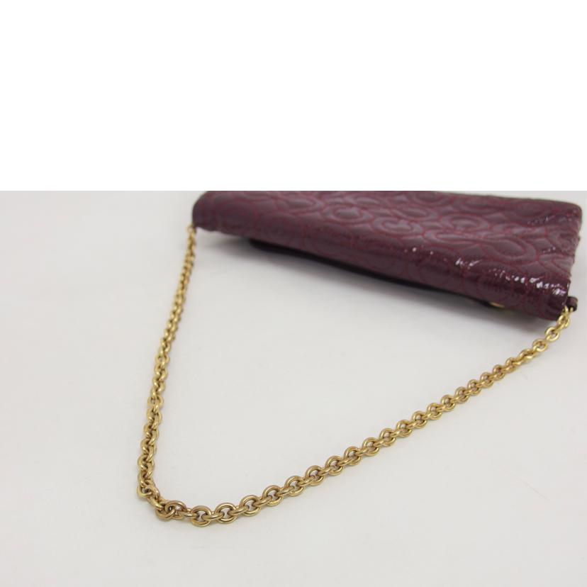 COACH コーチ/オプアートグラマシーウォレット/クラッチバッグ/ボルドー/42965//C0969/Bランク/04