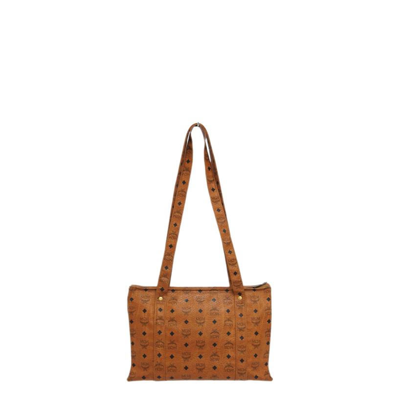 MCM エムシーエム/ロゴグラムトートバッグ/コニャック//4423W/Bランク/04