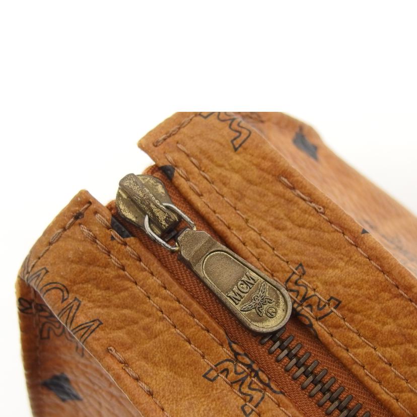 MCM エムシーエム/ロゴグラムトートバッグ/コニャック//4423W/Bランク/04