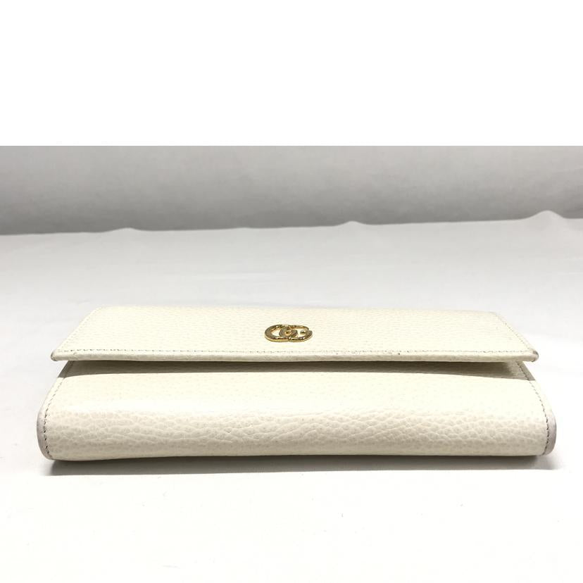 GUCCI グッチ/プチマーモント レザーコンチネンタル/456116//520981/Bランク/51