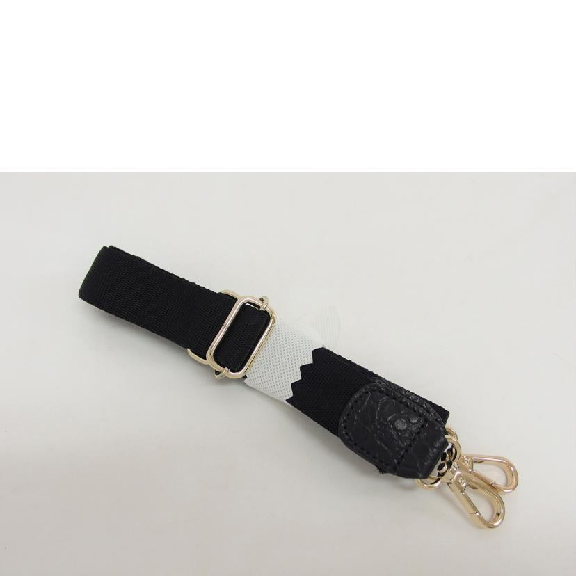 Moda Principe モーダプリンチペ/クロコ型押しレザー2WAYショルダーバッグ/ブラック//SAランク/04