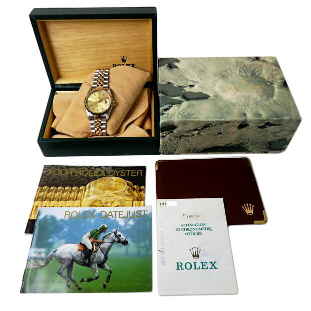 ROLEX ロレックス/デイトジャスト/YG×SS/16233//E886198/Aランク/84