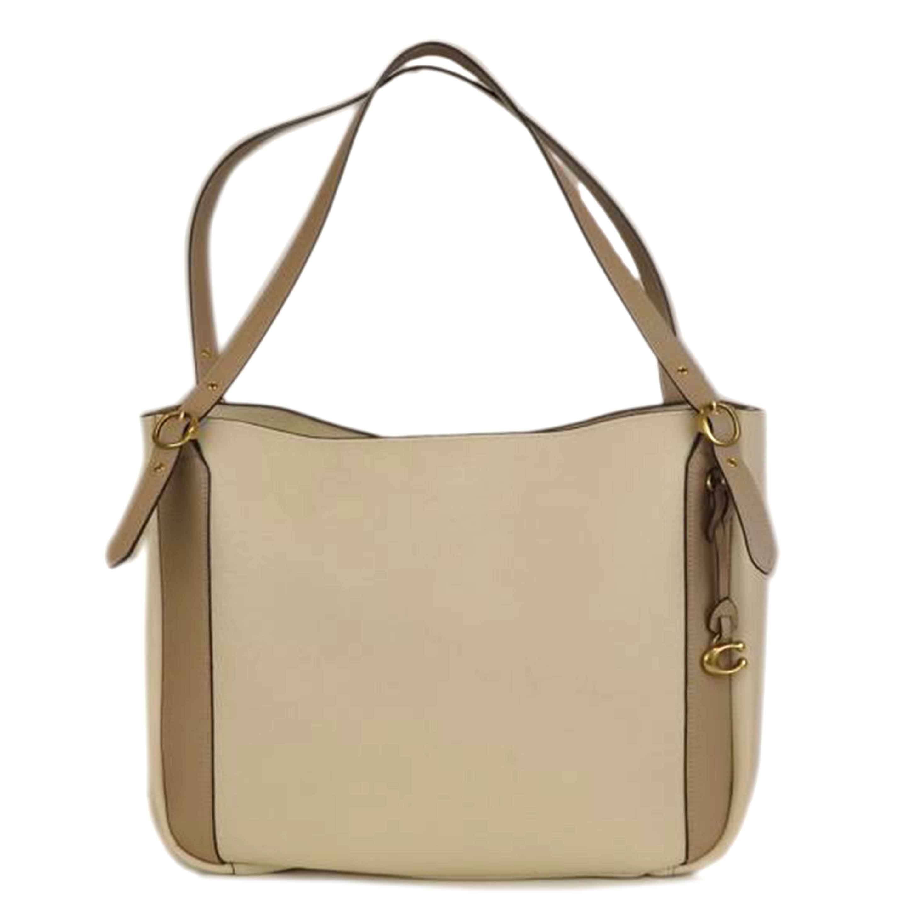 COACH コーチ/アラナカラーブロック/レザートートバッグ/C8366//K21**/Aランク/93