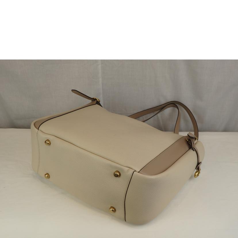 COACH コーチ/アラナカラーブロック/レザートートバッグ/C8366//K21**/Aランク/93