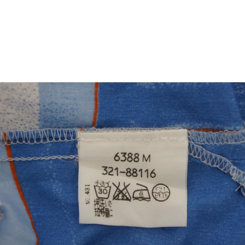 ICEBERG アイスバーグxディズニー/総柄ドナルドダック オープンカラーシャツ WHT/BLU/ORG/6388M//321-88116/ABランク/09