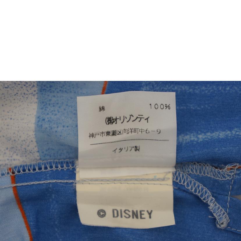 ICEBERG アイスバーグxディズニー/総柄ドナルドダック オープンカラーシャツ WHT/BLU/ORG/6388M//321-88116/ABランク/09