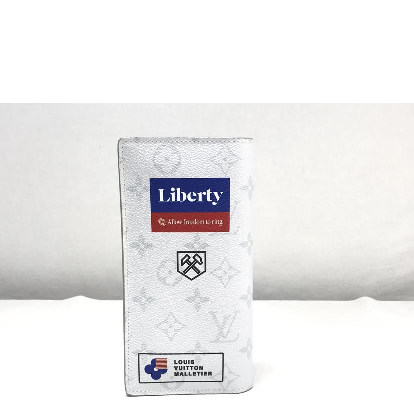 LV ルイヴィトン/ポルトフォイユブラザロゴストリー/M67822//MB2169/Aランク/51