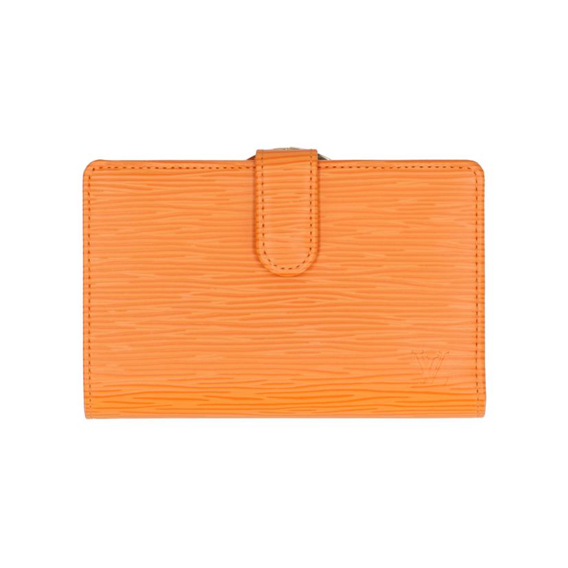 LOUIS VUITTON ルイ・ヴィトン/ポルトフォイユ・ヴィエノワ/エピ/マンダリンオレンジ/M6324H//MI1***/Aランク/09