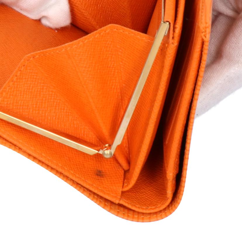 LOUIS VUITTON ルイ・ヴィトン/ポルトフォイユ・ヴィエノワ/エピ/マンダリンオレンジ/M6324H//MI1***/Aランク/09