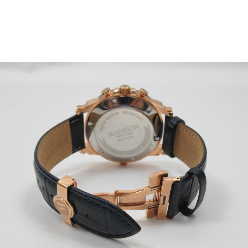 MADISON/メンズウォッチ/ヘンリー/クォーツ/MA011005-4//ABランク/63