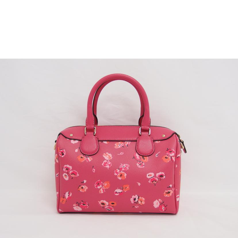 COACH コーチ/フラワーミニサッチェル/2WAYショルダーバッグ/ピンク/F37491//M1521/Aランク/04