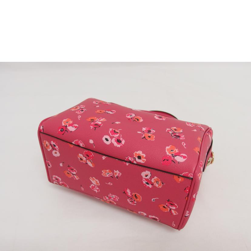 COACH コーチ/フラワーミニサッチェル/2WAYショルダーバッグ/ピンク/F37491//M1521/Aランク/04