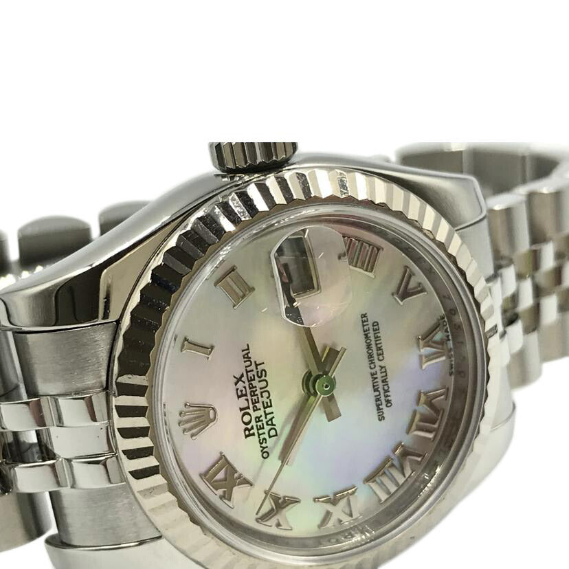 ROLEX ロレックス/デイトジャスト シェル文字盤/179174NR//Z031507 2006/Aランク/51
