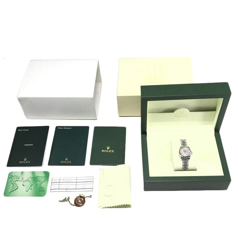 ROLEX ロレックス/デイトジャスト シェル文字盤/179174NR//Z031507 2006/Aランク/51