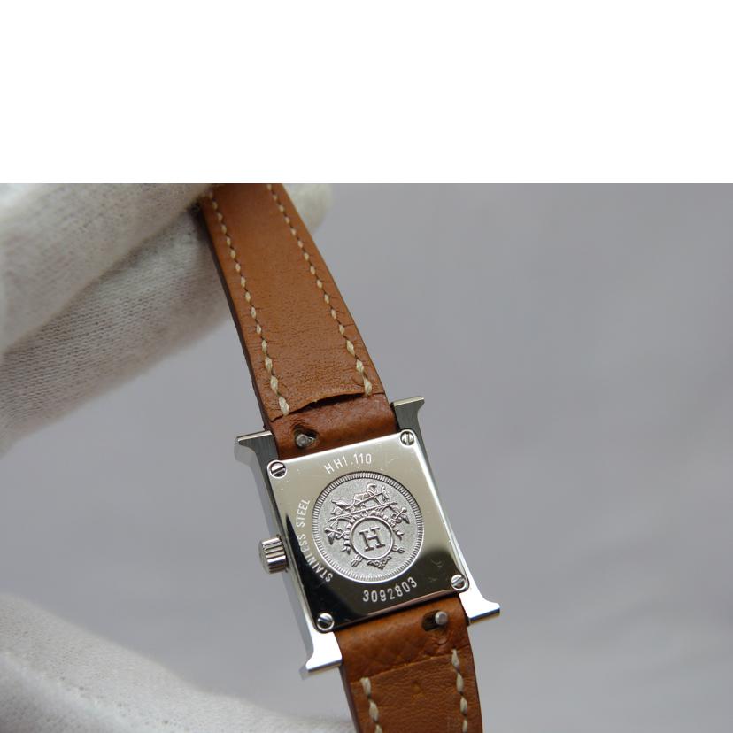 HERMES エルメス/Hウォッチミニ/HH1.110//3092803/ABランク/03