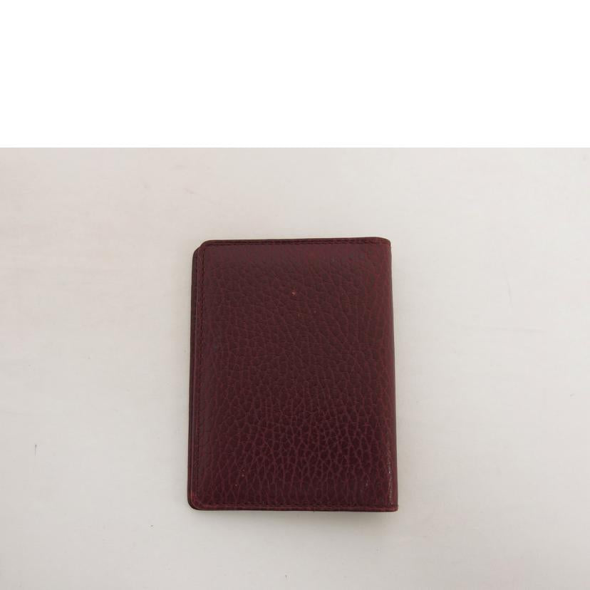 Cartier カルティエ/マストライン/二つ折りミニ札入れ/ボルドー//ABランク/04