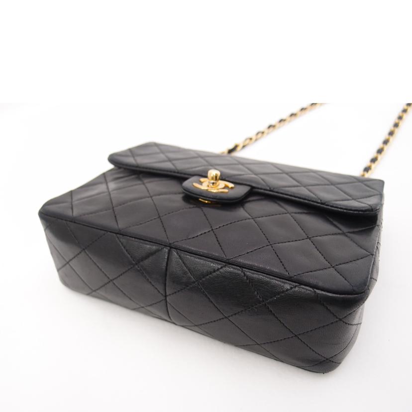 CHANEL シャネル 黒 斜め掛け レディース ゴールド金具/マトラッセラムスキンチェーンショルダー/ブラック/A01163//165****/ABランク/69