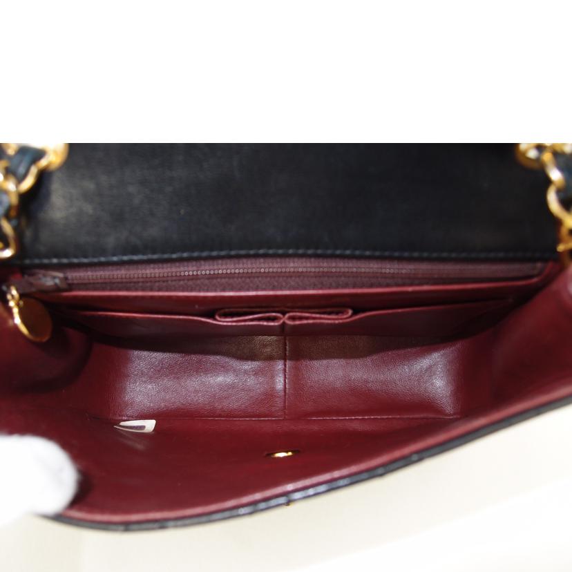 CHANEL シャネル 黒 斜め掛け レディース ゴールド金具/マトラッセラムスキンチェーンショルダー/ブラック/A01163//165****/ABランク/69