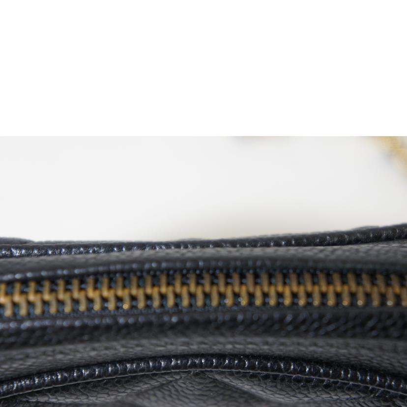 CHANEL シャネル/ココマークフリンジチェーンショルダー/キャビアスキン//2557464/ABランク/94