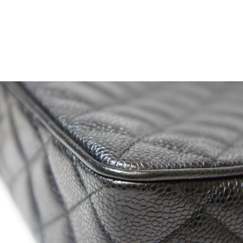 CHANEL シャネル/ココマークフリンジチェーンショルダー/キャビアスキン//2557464/ABランク/94