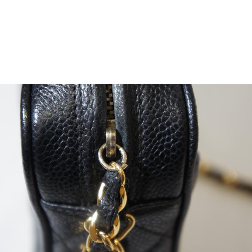 CHANEL シャネル/ココマークフリンジチェーンショルダー/キャビアスキン//2557464/ABランク/94