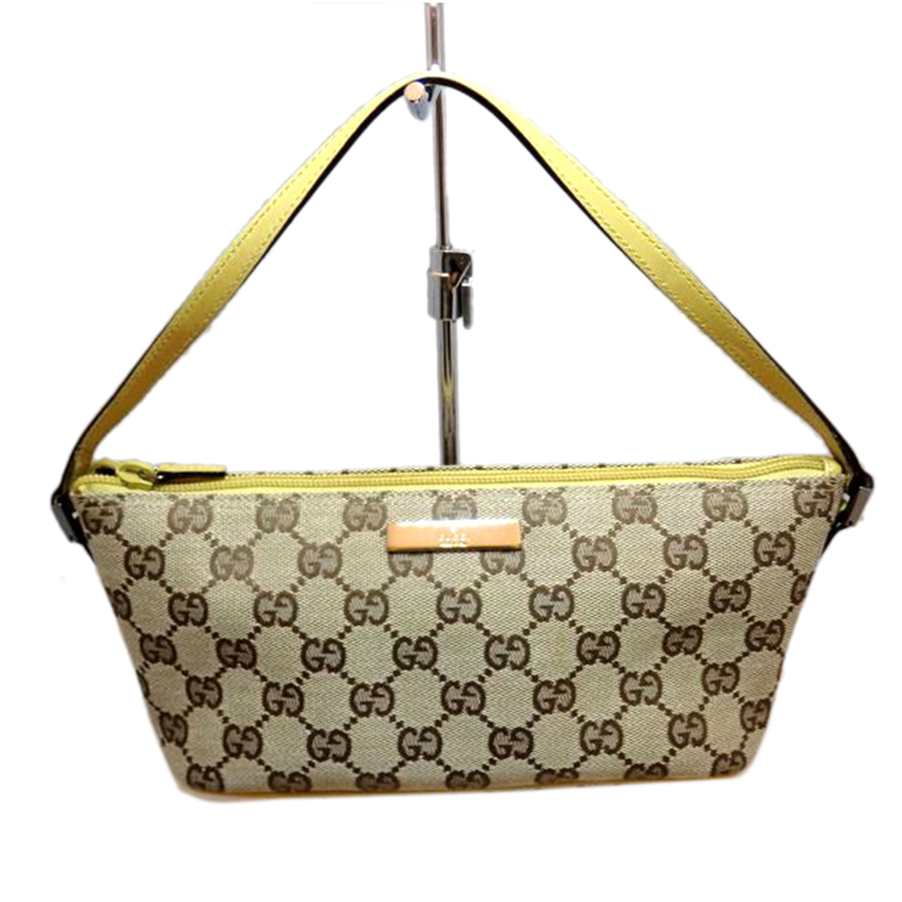 GUCCI GUCCI/GGキャンバスアクセサリーポーチ/07198//2123/ABランク/95