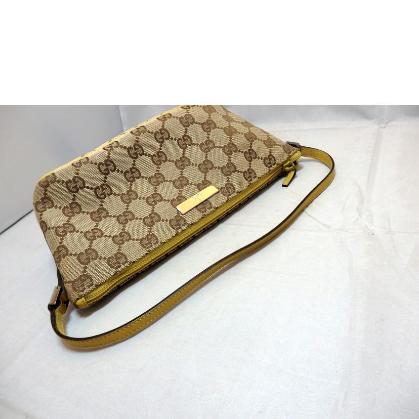 GUCCI GUCCI/GGキャンバスアクセサリーポーチ/07198//2123/ABランク/95