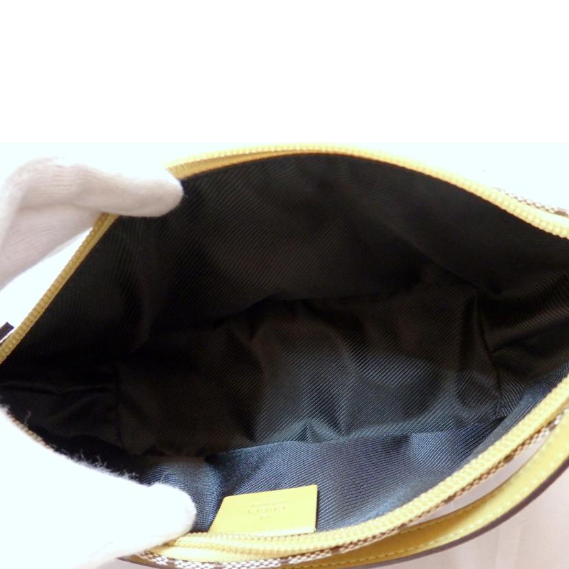 GUCCI GUCCI/GGキャンバスアクセサリーポーチ/07198//2123/ABランク/95