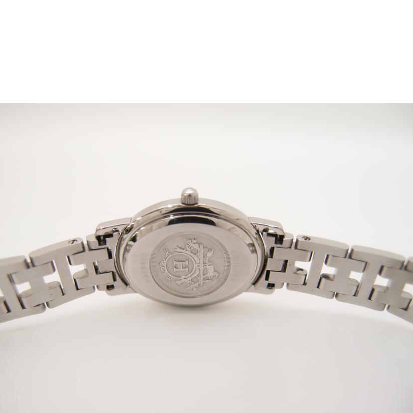 HERMES エルメス 腕時計 ステンレス 白文字盤/クリッパー・オーバル/レディース/クオーツ/CO1.210//1788289/ABランク/69