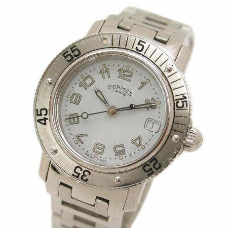 HERMES エルメス 腕時計 ステンレス/クリッパー・ダイバー/レディース/クオーツ/CL5.210//1366809/Aランク/69