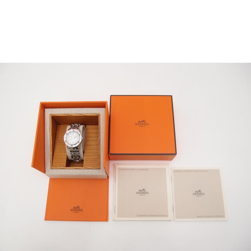 HERMES エルメス 腕時計 ステンレス/クリッパー・ダイバー/レディース/クオーツ/CL5.210//1366809/Aランク/69