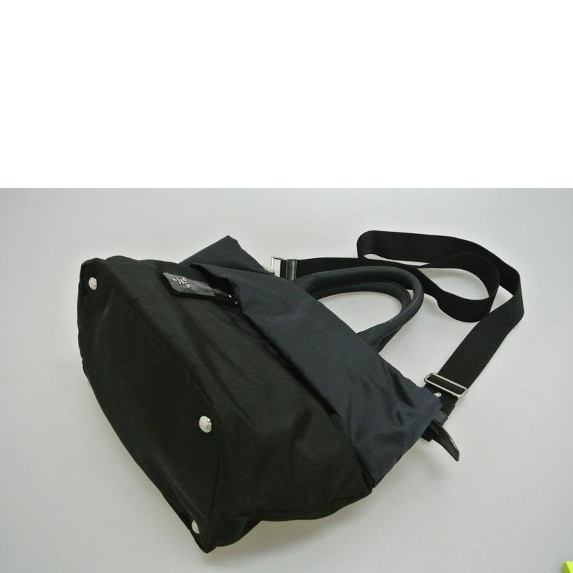 PRADA プラダ/ナイロン2WAYバッグ 黒紺/BR4521//117/ABランク/87