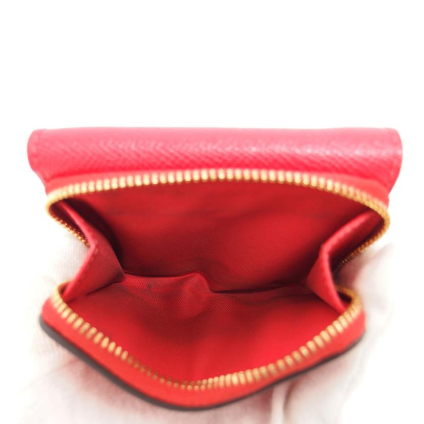 COACH コーチ/三つ折りコンパクトウォレット/レッド/F37968//K1992/ABランク/04