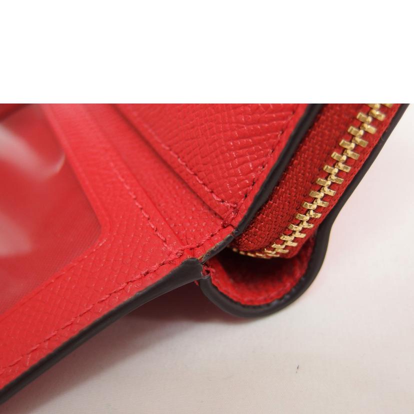 COACH コーチ/三つ折りコンパクトウォレット/レッド/F37968//K1992/ABランク/04