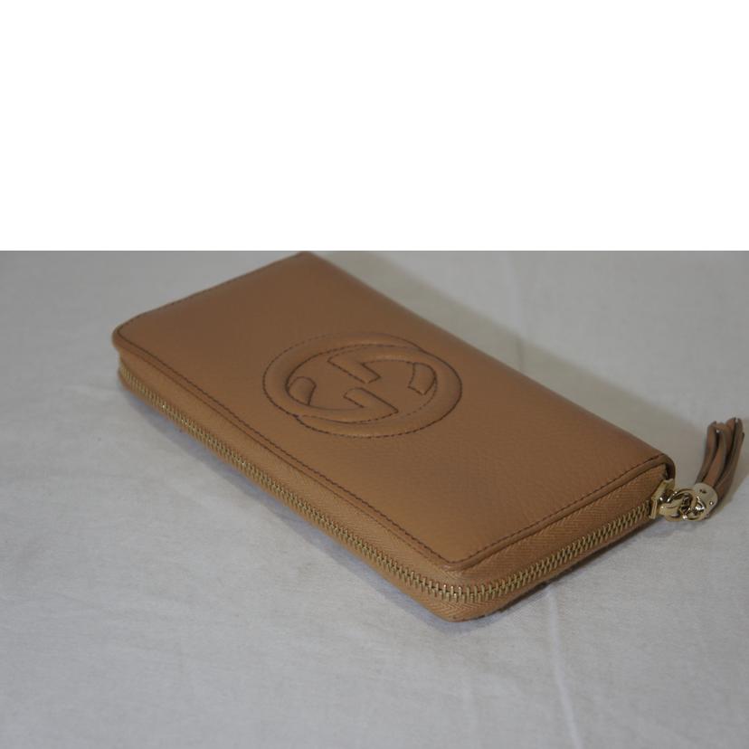 GUCCI グッチ/インターロッキングGラウンドファスナー長財布/598187//1147/Bランク/94
