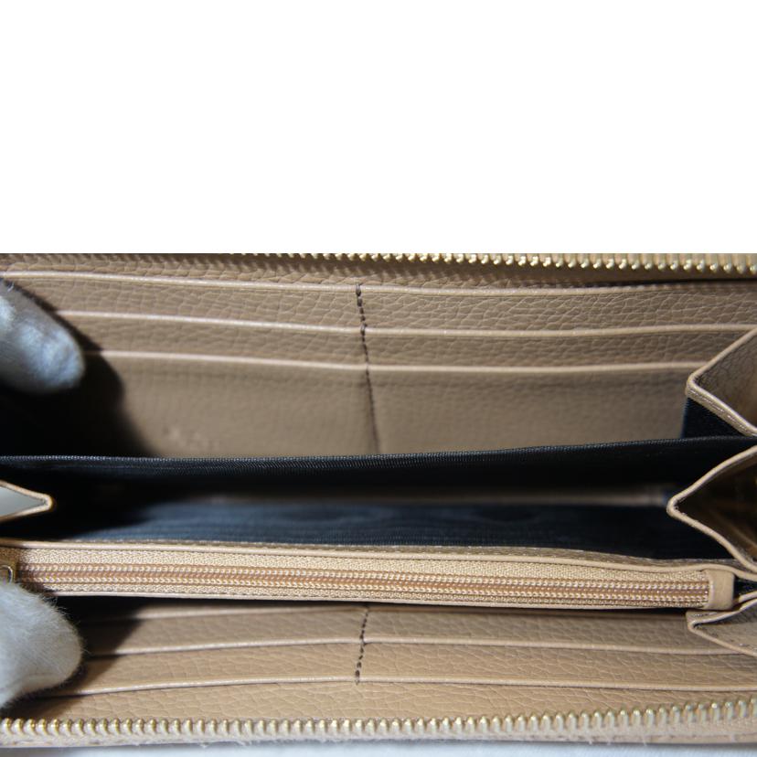 GUCCI グッチ/インターロッキングGラウンドファスナー長財布/598187//1147/Bランク/94