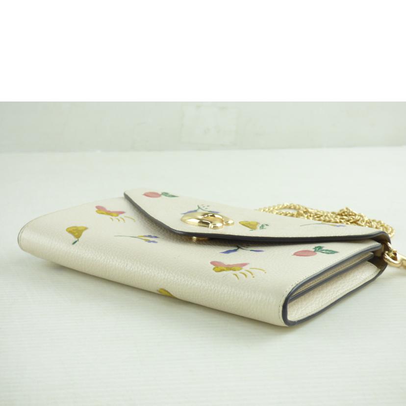 COACH コーチ/レザーチェーンショルダー/C8332//B22**/Bランク/64