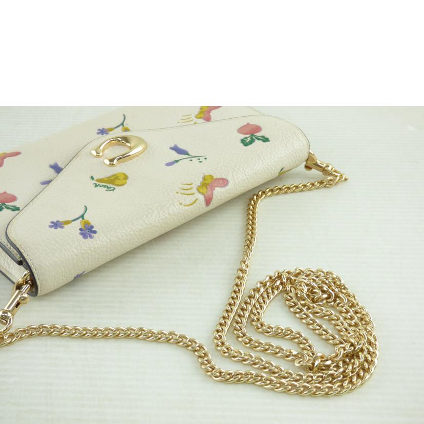 COACH コーチ/レザーチェーンショルダー/C8332//B22**/Bランク/64