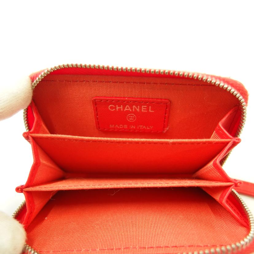 CHANEL シャネル/マトラッセラウンドファスナーコインケース /A69271//27076021/Bランク/83